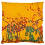 Colors Large Flano Cushion Case (Two Sides) Back