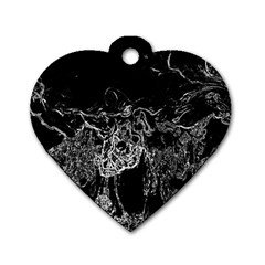 Colors Dog Tag Heart (Two Sides)