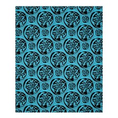 Turquoise Pattern Shower Curtain 60  X 72  (medium)  by linceazul