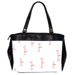 Animal Dragonfly Fly Pink Office Handbags (2 Sides)  Back