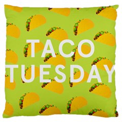 Bread Taco Tuesday Large Cushion Case (one Side)