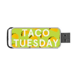 Bread Taco Tuesday Portable Usb Flash (one Side) by Mariart