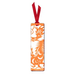 Chinese Zodiac Dragon Star Orange Small Book Marks