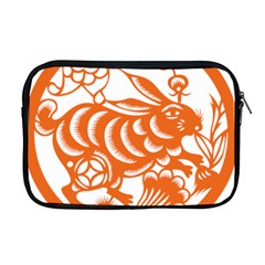 Chinese Zodiac Horoscope Rabbit Star Orange Apple Macbook Pro 17  Zipper Case by Mariart