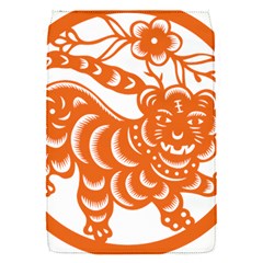 Chinese Zodiac Signs Tiger Star Orangehoroscope Flap Covers (s)  by Mariart