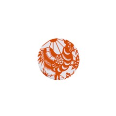 Chinese Zodiac Horoscope Zhen Icon Star Orangechicken 1  Mini Buttons