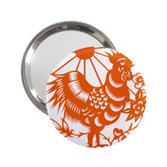 Chinese Zodiac Horoscope Zhen Icon Star Orangechicken 2.25  Handbag Mirrors