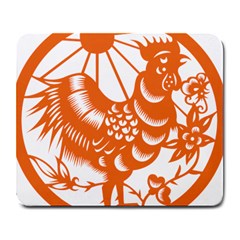 Chinese Zodiac Horoscope Zhen Icon Star Orangechicken Large Mousepads