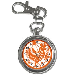 Chinese Zodiac Horoscope Zhen Icon Star Orangechicken Key Chain Watches