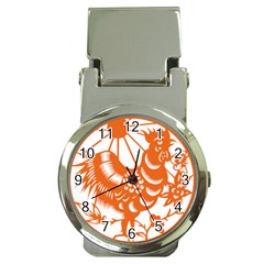 Chinese Zodiac Horoscope Zhen Icon Star Orangechicken Money Clip Watches