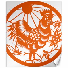 Chinese Zodiac Horoscope Zhen Icon Star Orangechicken Canvas 20  X 24   by Mariart