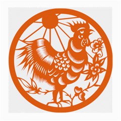 Chinese Zodiac Horoscope Zhen Icon Star Orangechicken Medium Glasses Cloth (2-Side)