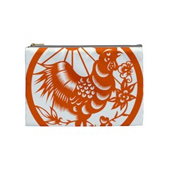 Chinese Zodiac Horoscope Zhen Icon Star Orangechicken Cosmetic Bag (medium) 
