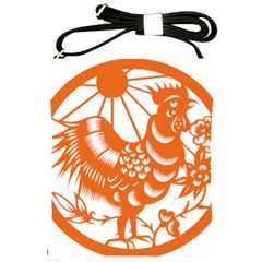 Chinese Zodiac Horoscope Zhen Icon Star Orangechicken Shoulder Sling Bags by Mariart