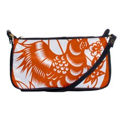 Chinese Zodiac Horoscope Zhen Icon Star Orangechicken Shoulder Clutch Bags