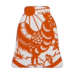 Chinese Zodiac Horoscope Zhen Icon Star Orangechicken Ornament (Bell)