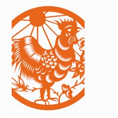 Chinese Zodiac Horoscope Zhen Icon Star Orangechicken Large Garden Flag (Two Sides)