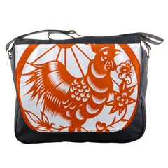 Chinese Zodiac Horoscope Zhen Icon Star Orangechicken Messenger Bags