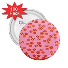 Distance Absence Sea Holes Polka Dot Line Circle Orange Chevron Wave 2 25  Buttons (100 Pack)  by Mariart