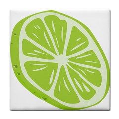 Gerald Lime Green Tile Coasters by Mariart