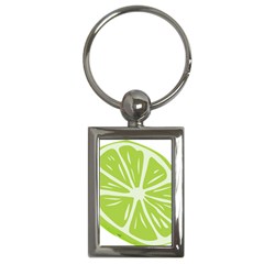 Gerald Lime Green Key Chains (Rectangle) 