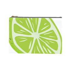 Gerald Lime Green Cosmetic Bag (Large) 