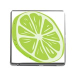 Gerald Lime Green Memory Card Reader (Square) Front