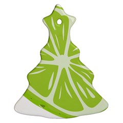 Gerald Lime Green Christmas Tree Ornament (Two Sides)