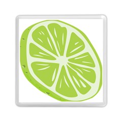 Gerald Lime Green Memory Card Reader (square)  by Mariart