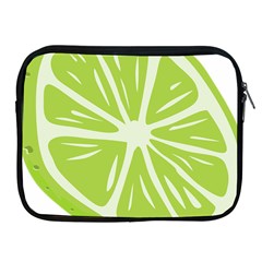 Gerald Lime Green Apple Ipad 2/3/4 Zipper Cases