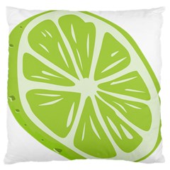 Gerald Lime Green Standard Flano Cushion Case (Two Sides)