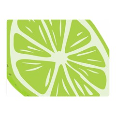 Gerald Lime Green Double Sided Flano Blanket (Mini) 