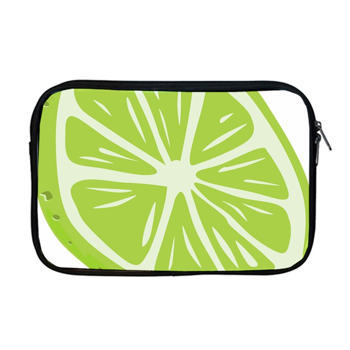 Gerald Lime Green Apple MacBook Pro 17  Zipper Case