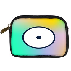 Illustrated Circle Round Polka Rainbow Digital Camera Cases