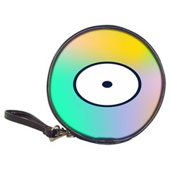 Illustrated Circle Round Polka Rainbow Classic 20-CD Wallets