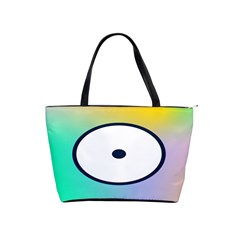 Illustrated Circle Round Polka Rainbow Shoulder Handbags