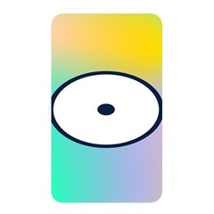 Illustrated Circle Round Polka Rainbow Memory Card Reader