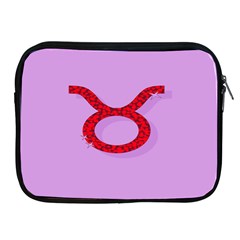 Illustrated Zodiac Purple Red Star Polka Circle Apple Ipad 2/3/4 Zipper Cases by Mariart