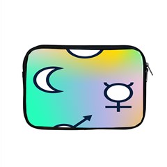 Illustrated Moon Circle Polka Dot Rainbow Apple Macbook Pro 15  Zipper Case by Mariart