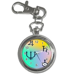 Illustrated Zodiac Star Key Chain Watches