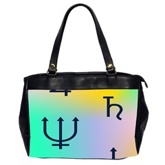 Illustrated Zodiac Star Office Handbags (2 Sides)  by Mariart