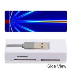 Light Neon Blue Memory Card Reader (stick) 