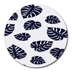 Leaf Summer Tech Round Mousepads by Mariart