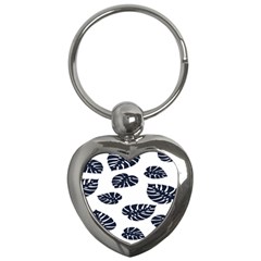 Leaf Summer Tech Key Chains (heart)  by Mariart