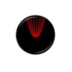 Normal Field Of An Elliptic Paraboloid Red Hat Clip Ball Marker (10 Pack)