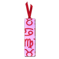 Illustrated Zodiac Red Purple Star Small Book Marks