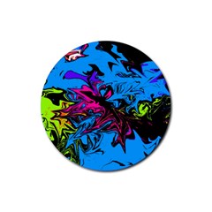 Colors Rubber Coaster (round)  by Valentinaart