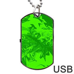 Colors Dog Tag Usb Flash (two Sides)