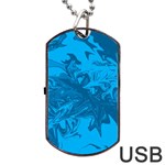 Colors Dog Tag USB Flash (Two Sides) Back