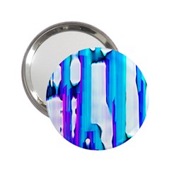 Blue Watercolors               2 25  Handbag Mirror by LalyLauraFLM